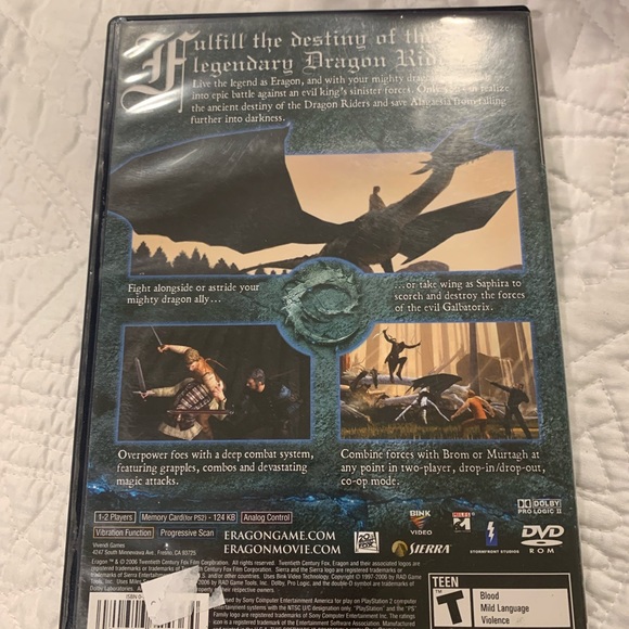 Dragon PS2 game - Picture 3 of 4